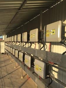 24 Piko inverters were installed for the 550 kW installation in Burdur. - © Kostal Solar
