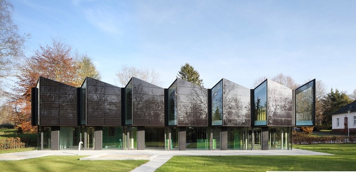 The day care center in Marburg/Germany with building-integrated photovoltaics (BIPV). - © Opus Architekten/E. Sönnecken
