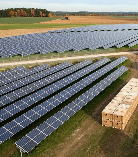 IBC SOLAR currenty has eight ground mounted installations in Germany under construction. - © IBC SOLAR
