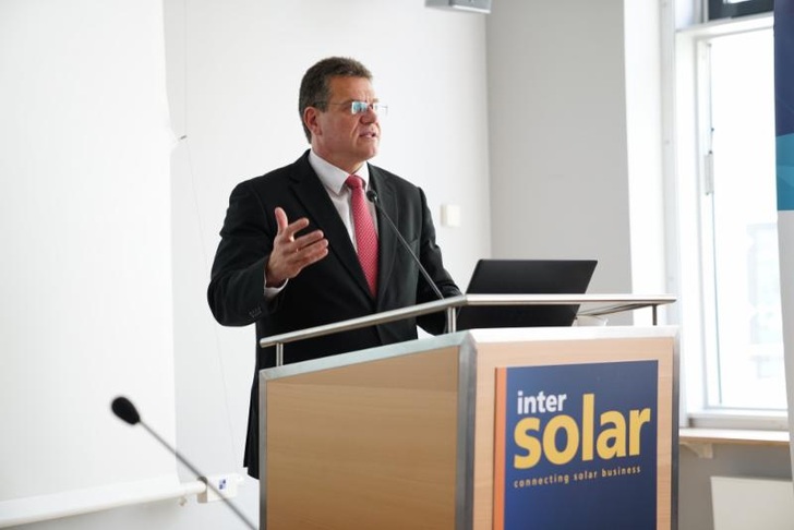 European Commission Vice-President Maros Sefcovic. - © SolarPower Europe
