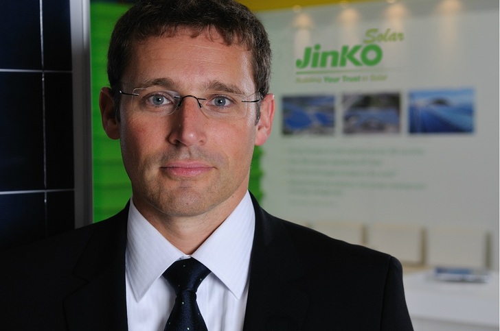Frank Niendorf, General Manager of Jinko Solar Europe. - © Jinko Solar
