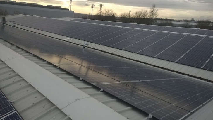 Hanwha Q Cells provided 1.590 Q.PRO G4 solar modules for the rooftop installation at Butlers. - © Hanwha Q Cells
