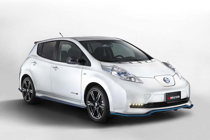 Electric car Nissan Leaf will get a stronger battery and longer range this year. - © Nissan
