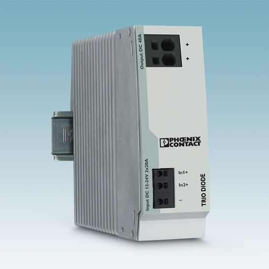 The new modules ensure increased availability of the power supply. - © Phoenix Contact
