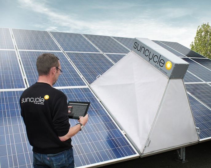 Suncycle offers it`s PV services together with O&M provider Stern Energy in Italy. - © Suncycle
