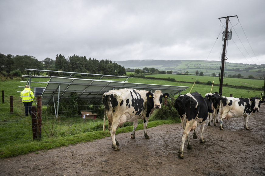 The test side is on a farm in southeastern Ireland.