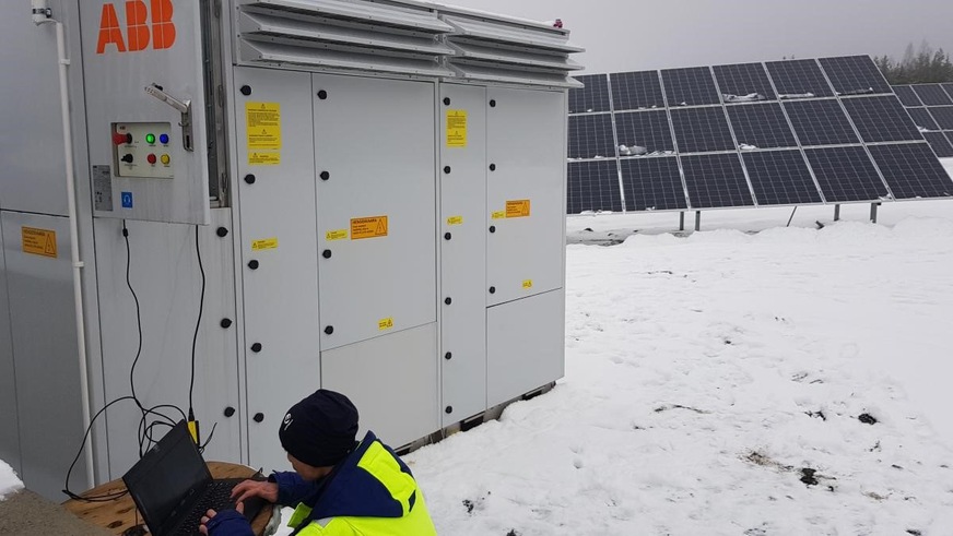 The 4 MW ground-mount PV installation is situated in the Marjamäki industry area in the municipality of Lempäälä/Finland.