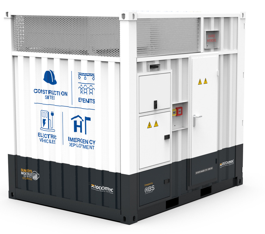 Robust container: Socomec designed Sunsys Mobile for extreme conditions.
