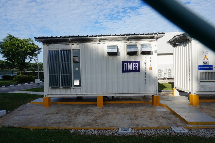 Fimer central inverters were installed at the site.