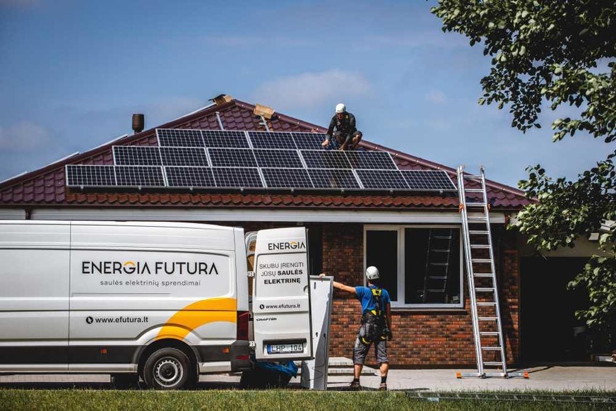 Energia Futura and Sharp are partnering in Lithuania.