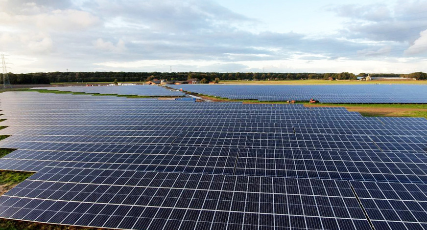 Near Lochem in the province of Gelderland, Belectric has installed two large-scale PV systems with 20.7 MW ('Lochem I', pictured) and 9.9 MW ('Lochem II').