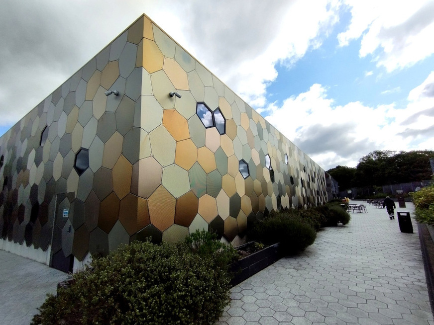 The Royal Mint multi-technology Energy Centre at Llantrisant, Wales (UK).