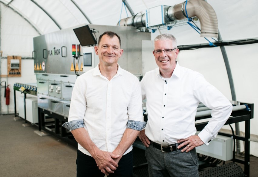 Company founders Harald Gross and Michael Rudolf Heuschkel.