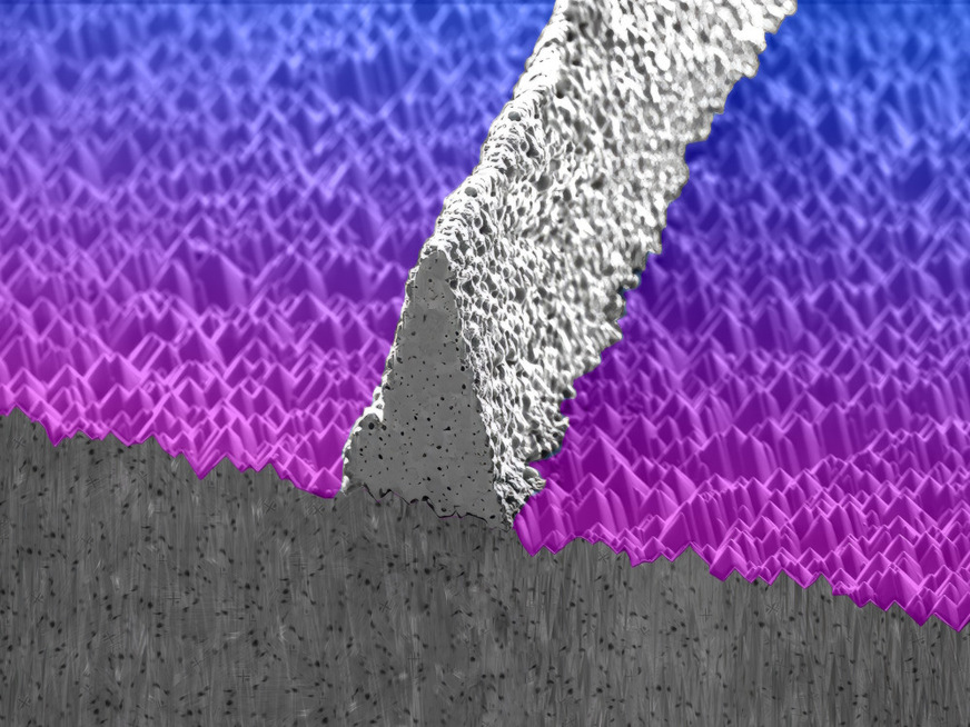 Lumet finger on silicon solar cell capable of reaching sub-ten-micron finger widths, enabling PV solar cell producers to attain higher cell efficiency and lower cost.