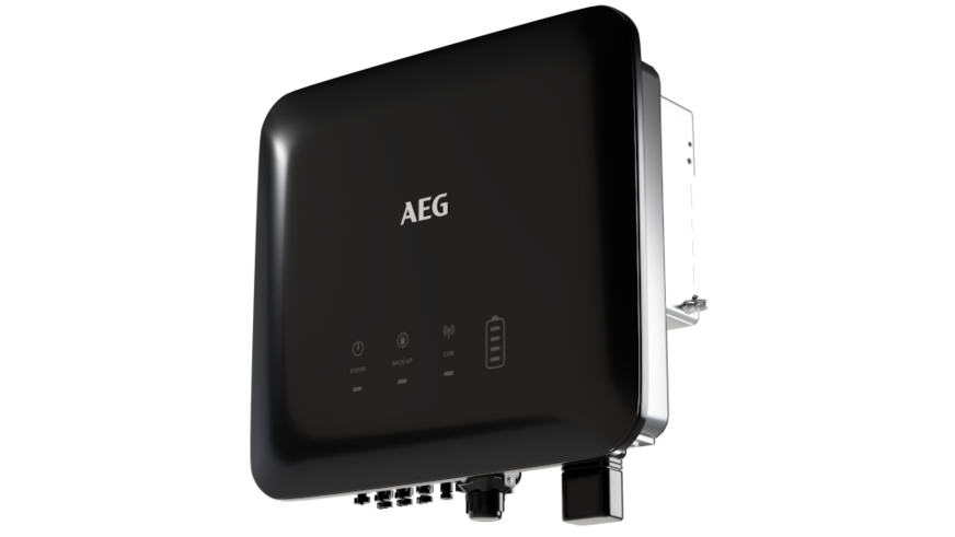 The new AEG hybrid inverter.