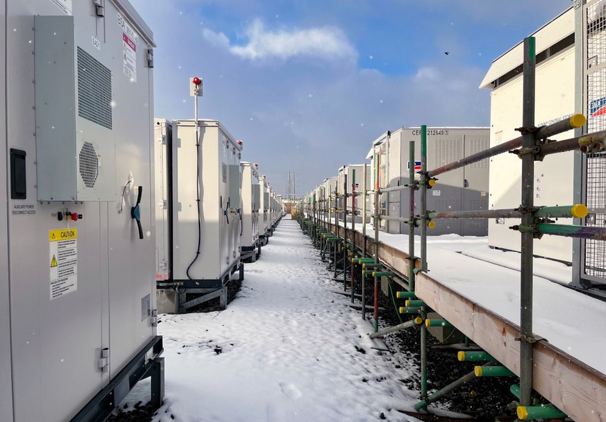 The large-scale storage system is part of the UK’s Pathfinder program.