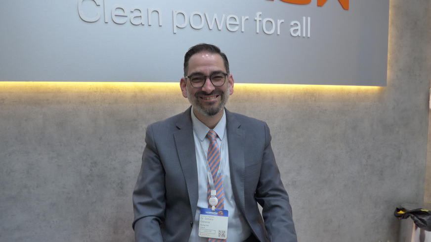 Dimitris Galanos from Sungrow Greece is delighted.