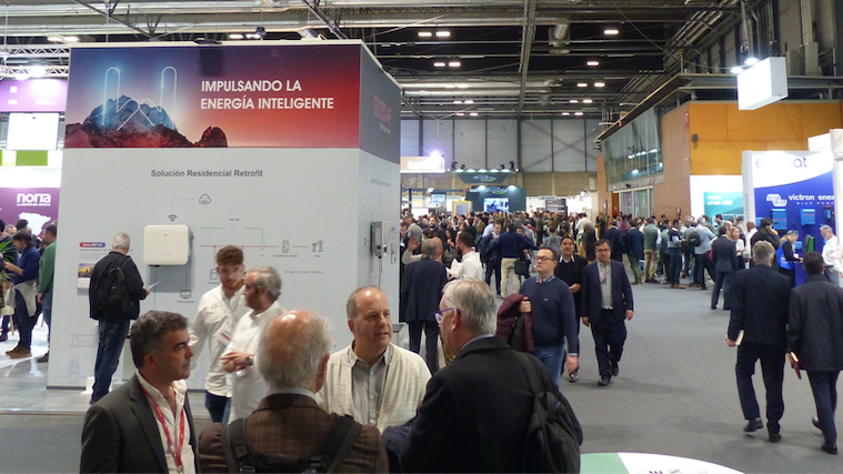 Lanyards at the ready for the Genera and Matelec fairs