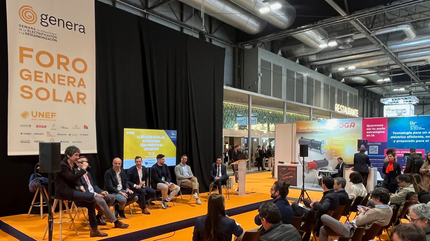 The Foro Genera Solar, hosted by UNEF, drew a strong turnout of industry professionals