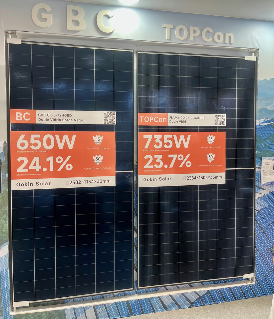 Exhibitor Gokin is presenting its high‑performance modules