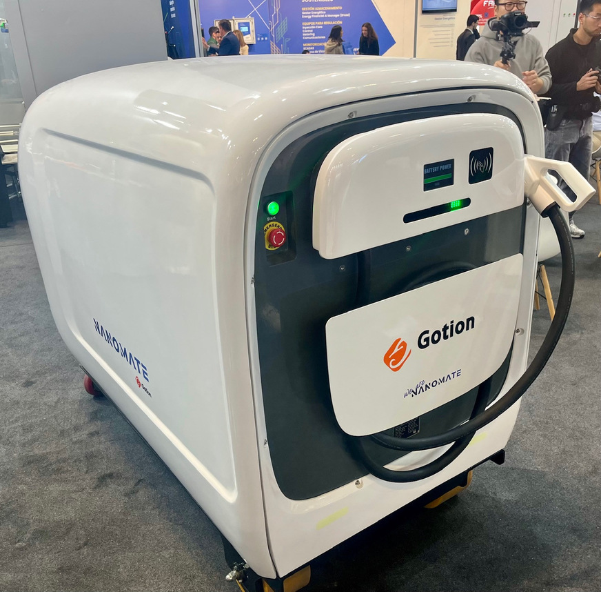 Gotion presents a mobile charging station for corporate e‑fleets