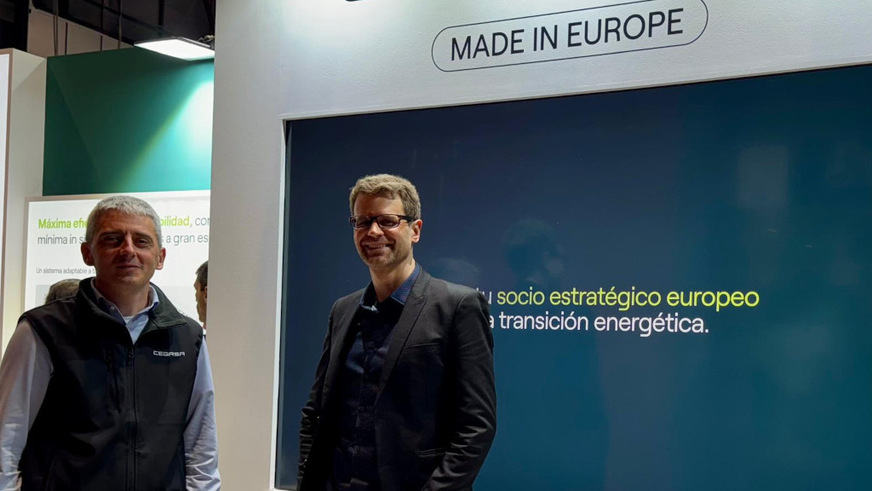 Senior Editor Niels Petersen in conversation with Iñigo Atutxa at Genera in Madrid.