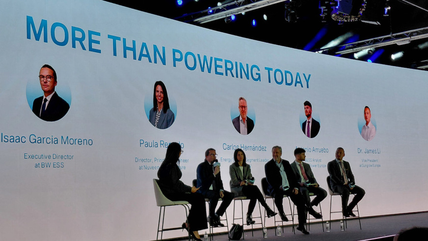 Panel discusssion at the&nbsp;PV & ESS Summit in Madrid