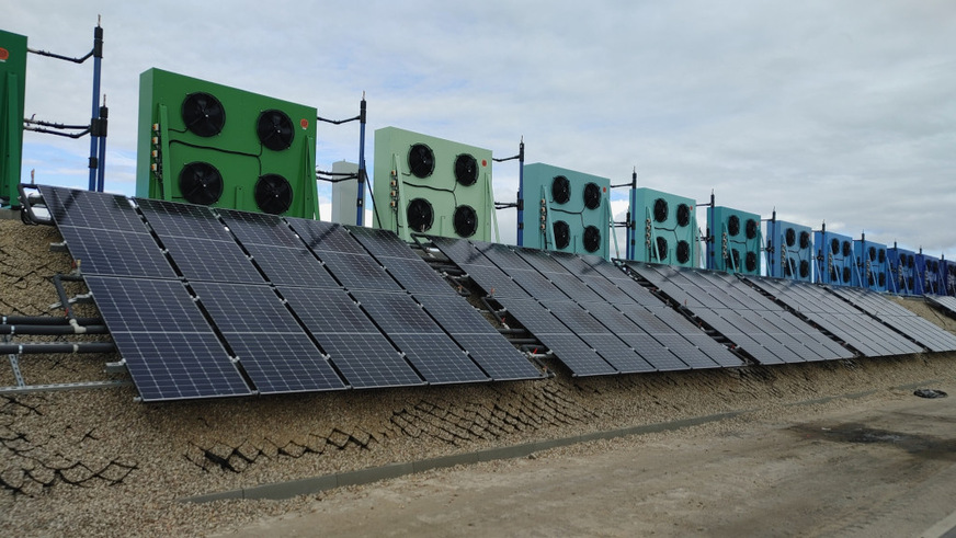 Lidzbark Warmiński's district heating system, built around PV, PVT and thermal storage