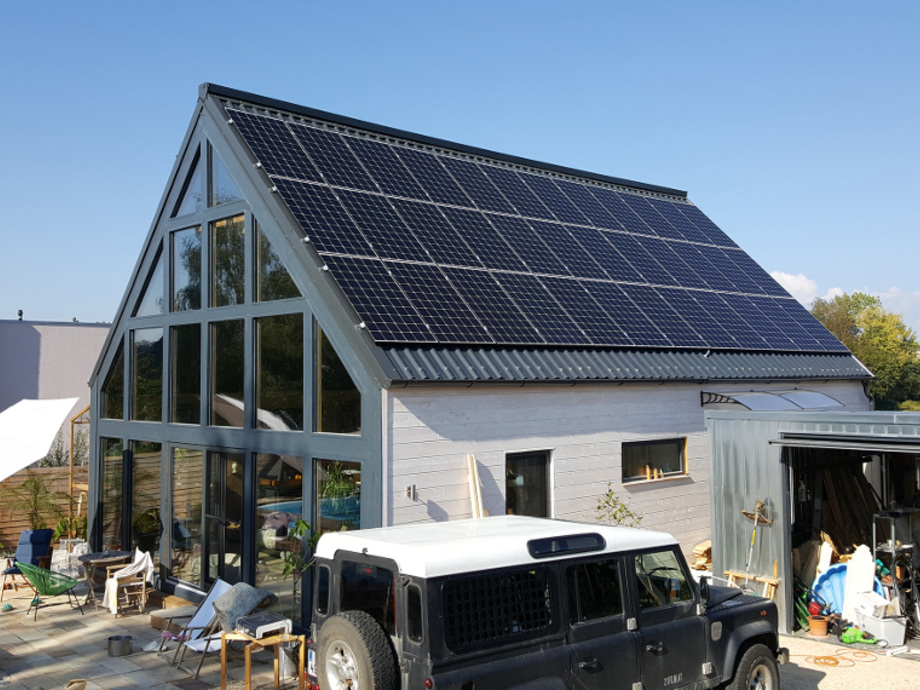 Solarpowered heating Allelectric house saves 49 per cent of energy