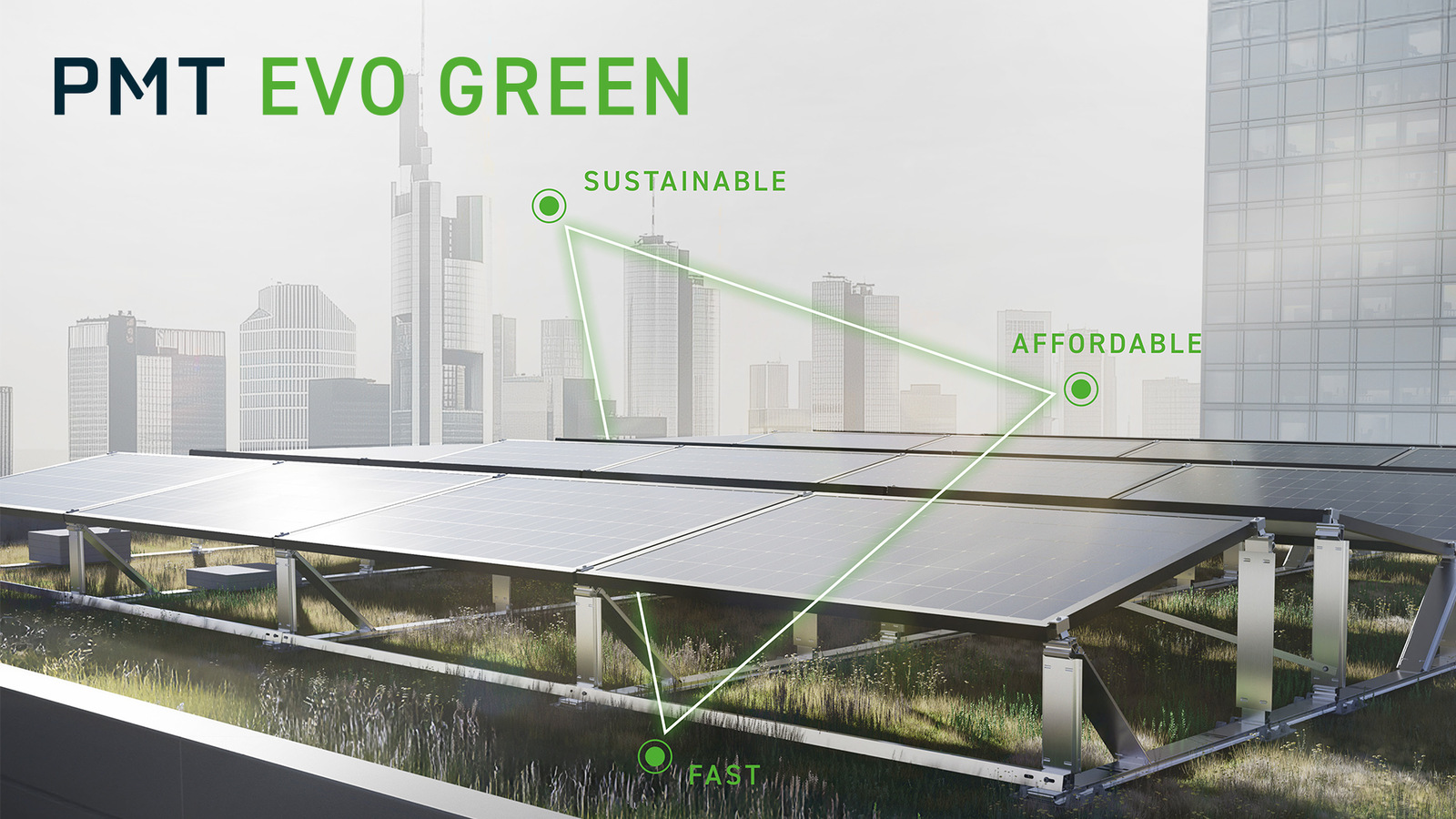Pmt Install PMT EVO GREEN: - PV mounting for green roofs – simple, safe, economical