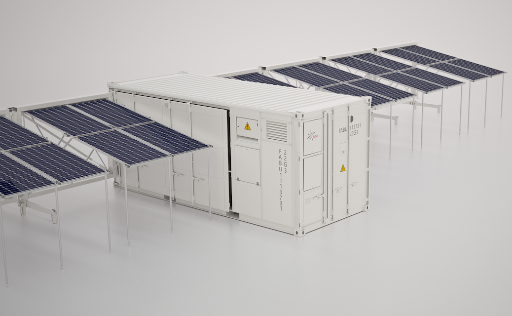 Solarplusstorage A mobile solar container with emergency power