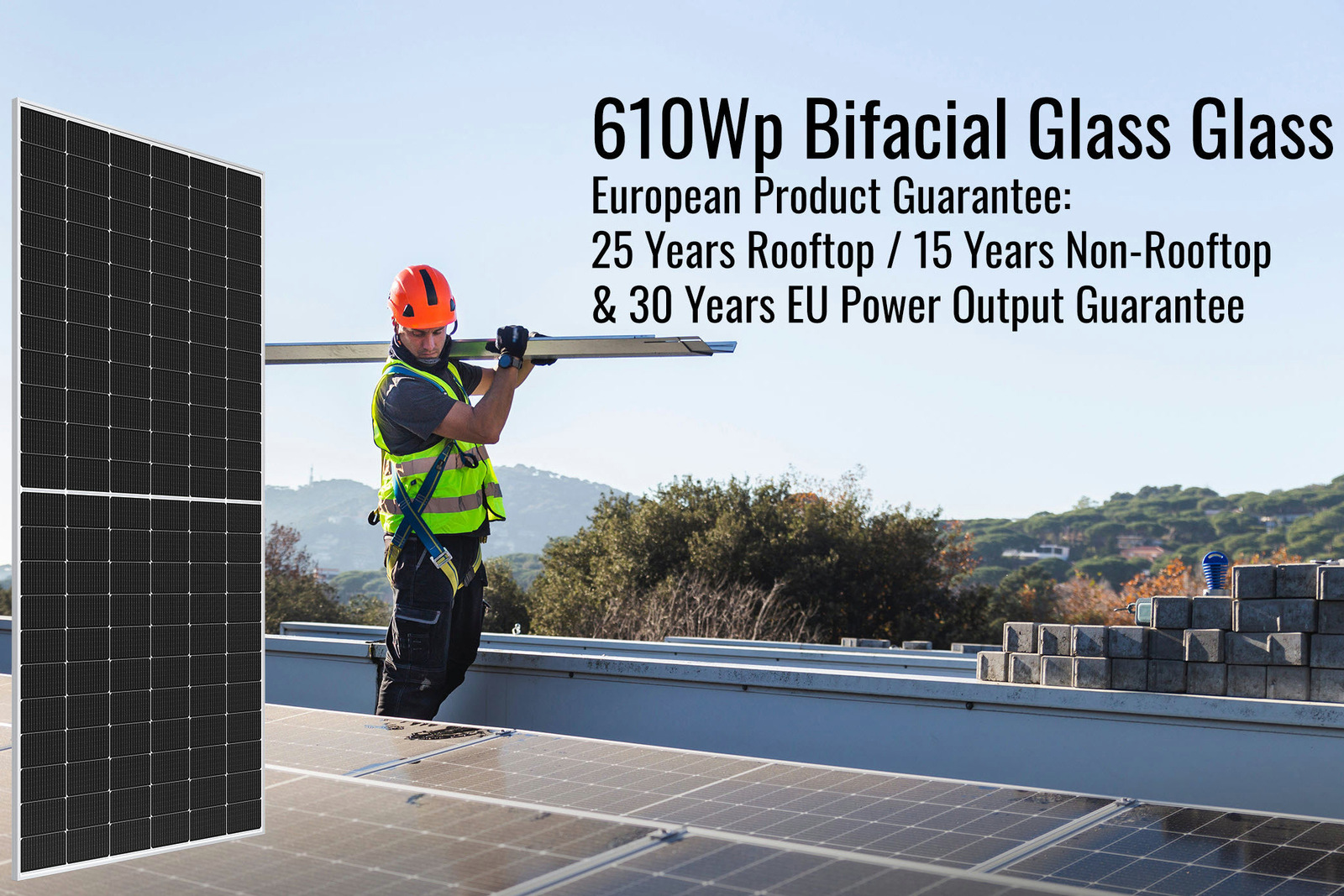 Sharp - A new bifacial TOPCon glass-glass solar module