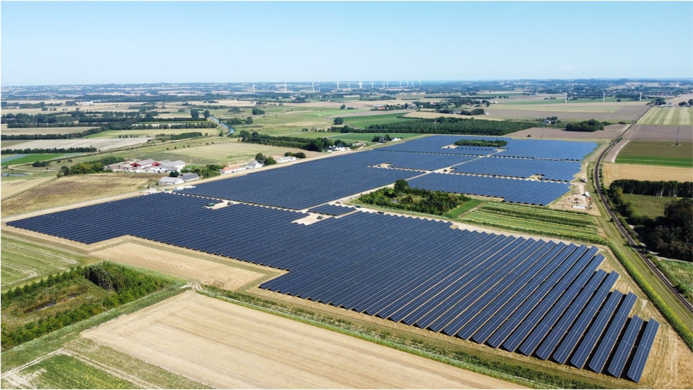 Biodiversity - Denmark: 34 MW solar park supports biodiversity