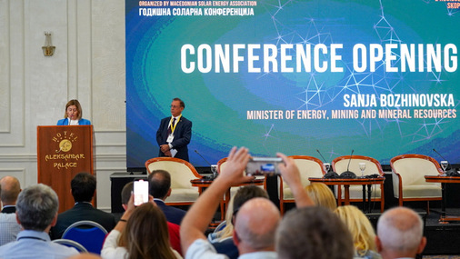 The conference was opened by Ms. Sanja Bozinovska, Minister of Energy, Mining and Natural Resources, and the President of the Association, Prof. Ilija Nasov.
