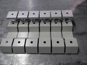 The EGA support system is manufactured in a no-mold process.