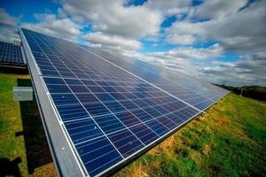 7.4-megawatt solar power plant in Westhampnett, UK. - © West Sussex County Council
