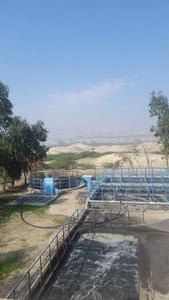 Water treatment plan: The Tal-Al-Mantah wastewater treatment plant in Deir Alla - © EcoPeace Middle East
