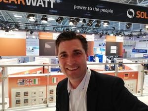 Pol Spronck of Solarwatt. - © HCN
Pol Spronck of Solarwatt. - © HCN