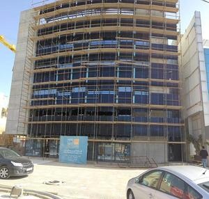 The headquarter of Izzat Marji Group HQ in Amman under construction.