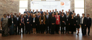 IRENA's Director-General Francesco La Camera also attended the opening of the Berlin Energy Transition Dialogue today in Berlin