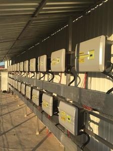 24 Piko inverters were installed for the 550 kW installation in Burdur.
