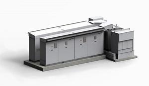 Medium voltage skid.