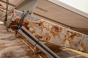 Corrosion caused by humidity and salt in the air can reduce the performance of the plants in the long term.
