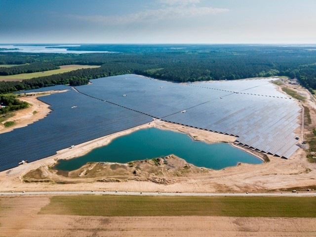 The 65 MW solar park in northeastern Germany will be grid connected soon.