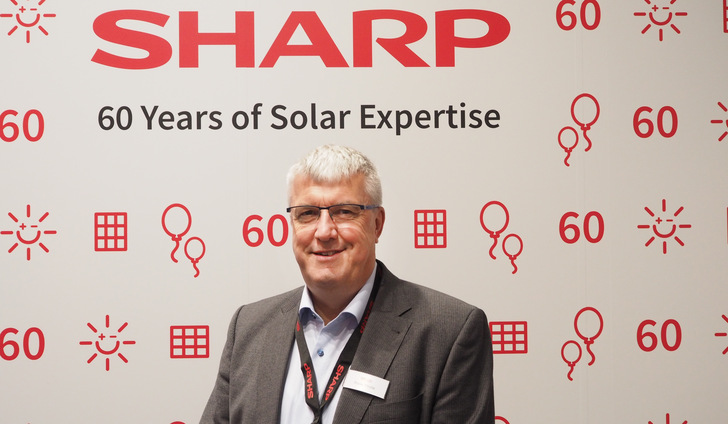 Peter Thiele, 58, President of Sharp Energy Solutions Europe, has been with Sharp since 1996. - © Sharp Energy Solutions Europe
