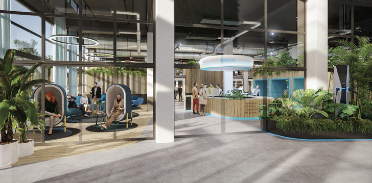 The EVBox headquarters will allow for better collaboration between teams.