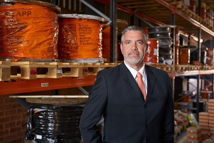 Managing Director Chad Andrews wants to continue LAPP’s growth in Southern Africa. - © Lapp
