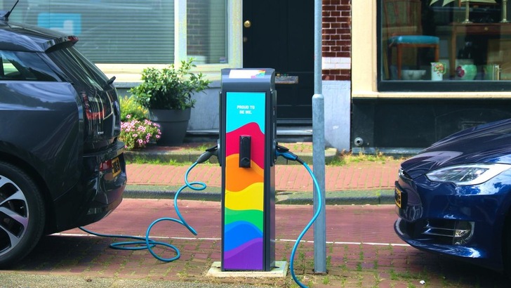 All revenue generated from more than 100 specially-covered stations across the city will be donated to the Dutch LGBTQ+ association.