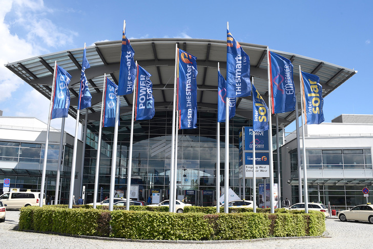 As usually, The smarter E will encompass the four exhibitions Intersolar Europe, ees Europe, Power2Drive Europe and EM-Power Europe.