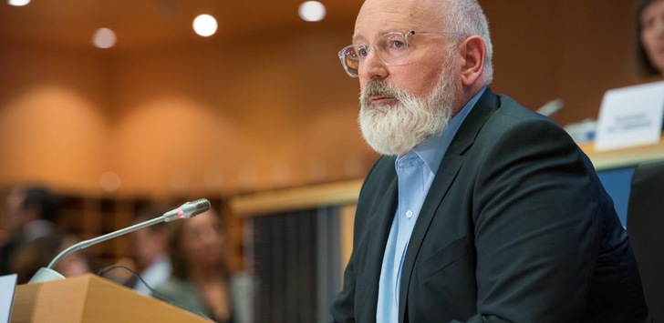 EU Commission Executive Vice-President Frans Timmermans .